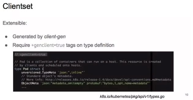 使用 client-go 控制原生及拓展的 Kubernetes API | PPT 实录[kubernetes实战开发]