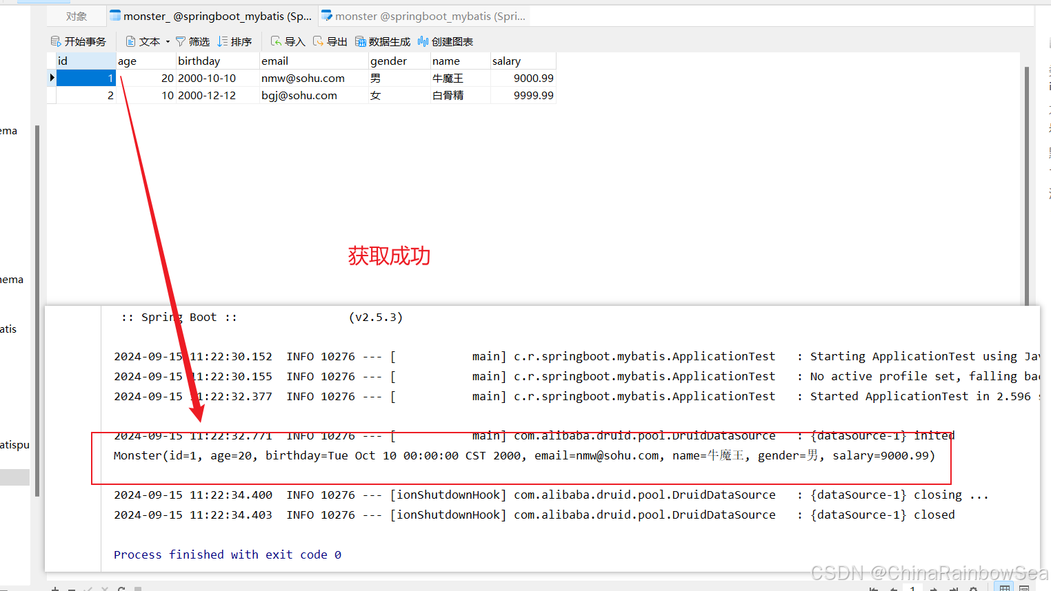 十七，Spring Boot 整合 MyBatis 的详细步骤(两种方式) - Rainbow