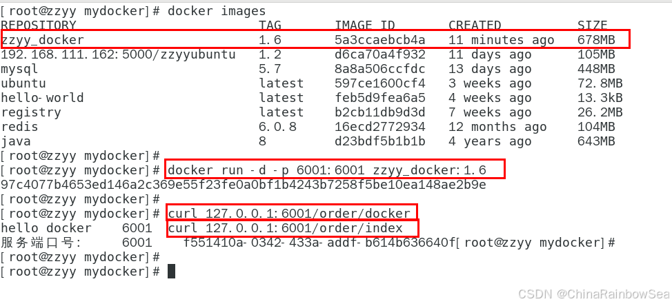 11. Docker 微服务实战(将项目打包生成镜像，在 Docker 当中作为容器实例运行) - Rainbow